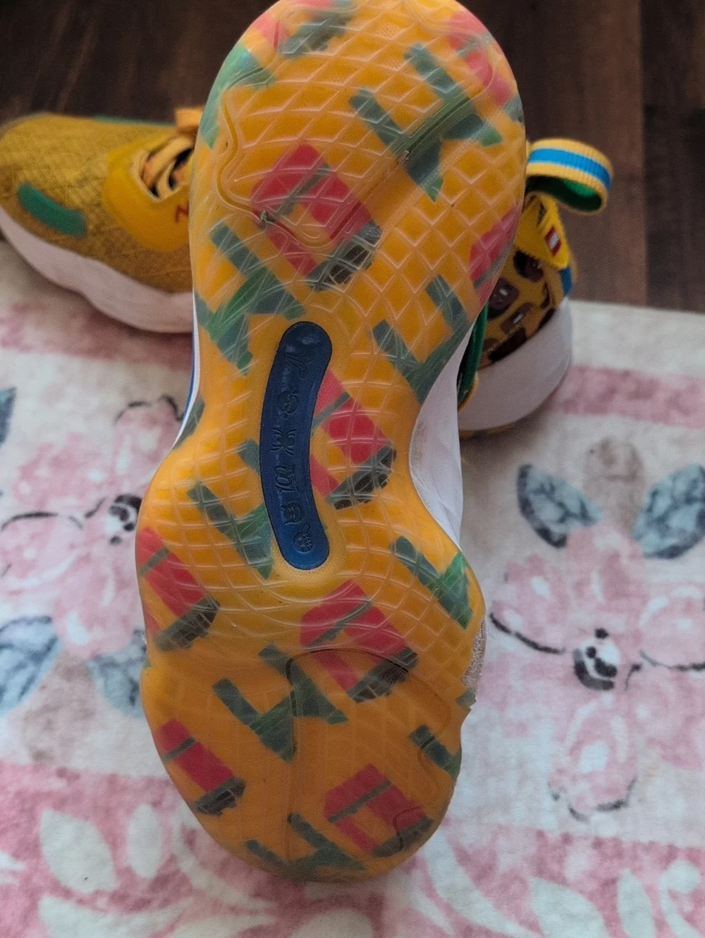 adidas Lego Spida Yellow Multicolor Athletic Sneakers